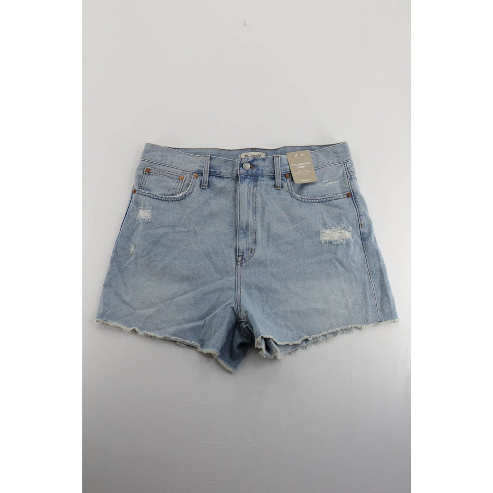 NWT Madewell the mom jean shorts size 32